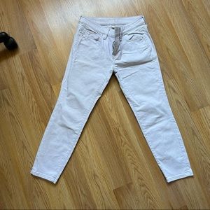 LOFT Lavender Modern Ankle Skinny Jeans